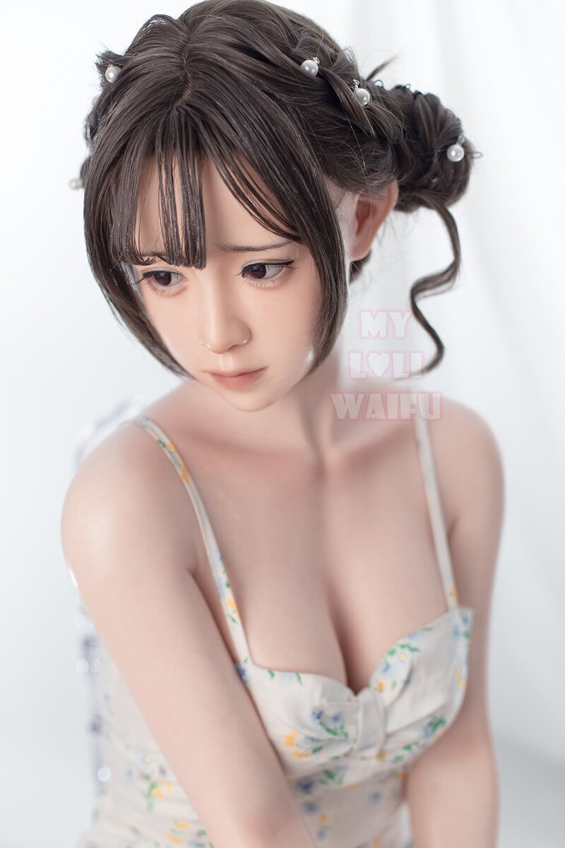 jiusheng 150cm b cup nanami cute girlfriend realistic full silicone sex doll-2