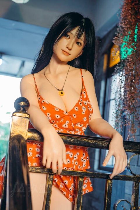jiusheng doll 158cm sayuri d cup attractive girlfriend real life silicone sex doll-8