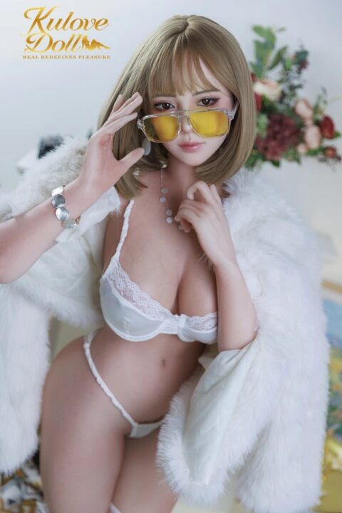 kulove doll 160cm chunnai blonde hair curvy body asian silicone sex doll-22