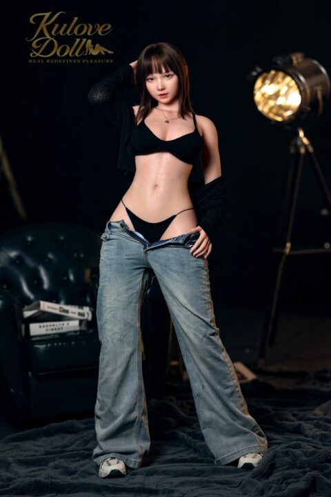 kulove doll 165cm c cup xingjian sexy lady curvy body asian ros silicone sex doll-1