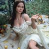top fire 165cm t55 c cup ivory beautiful girlfriend realistic silicone sex doll-8