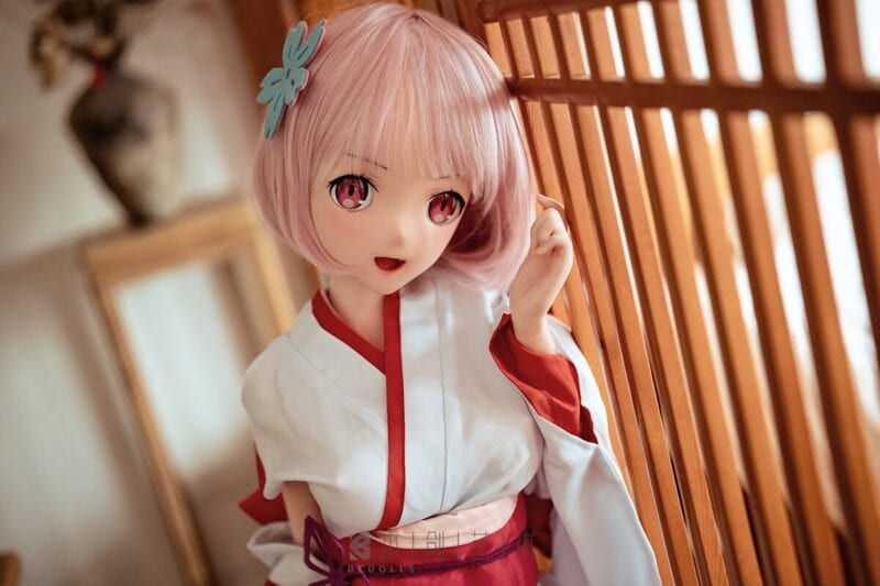 bcdoll 135cm rem&ram adorable girl anime silicone sex doll-11