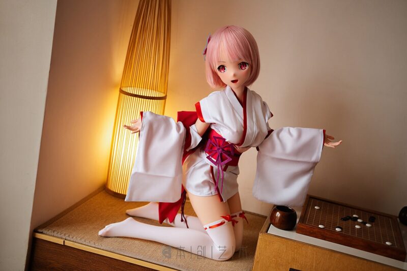 bcdoll 135cm rem&ram adorable girl anime silicone sex doll-12