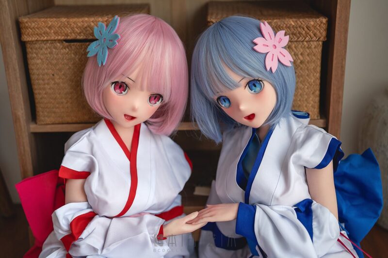 bcdoll 135cm rem&ram adorable girl anime silicone sex doll-14
