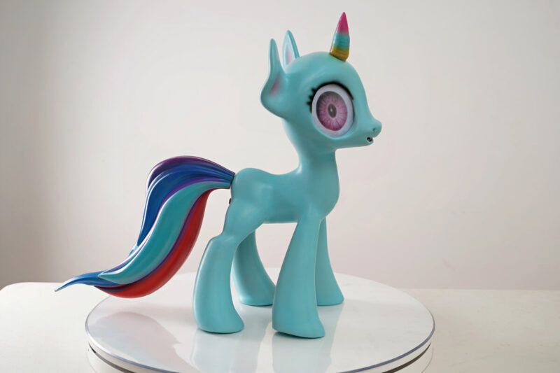 dolls castle 46cm pony furry silicone sex doll-1