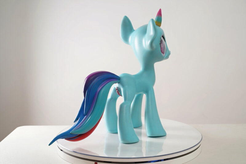 dolls castle 46cm pony furry silicone sex doll-9