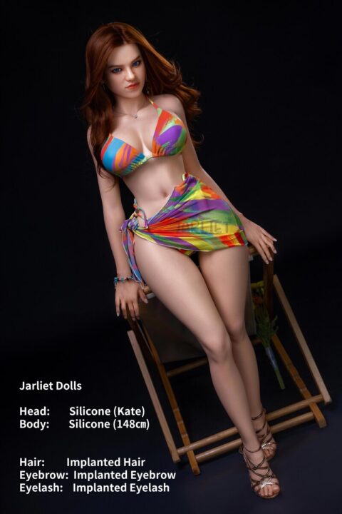 jarliet doll 148cm kate sexy lady realistic silicone sex doll-1