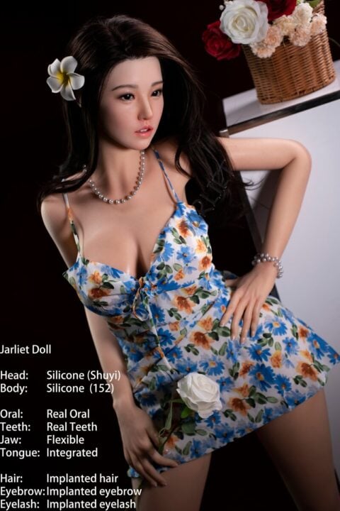 jarliet doll 152cm shuyi beautiful girlfriend realistic silicone sex doll-2