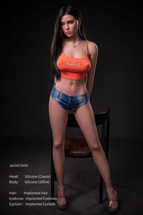 jarliet doll 160cm cassie attractive lady realisitice silicone sex doll-1