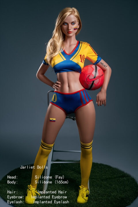 jarliet doll 165cm fay blonde hair realistic silicone sex doll-2