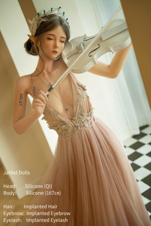 jarliet doll 167cm qi beautiful lady attractive silicone sex doll-5