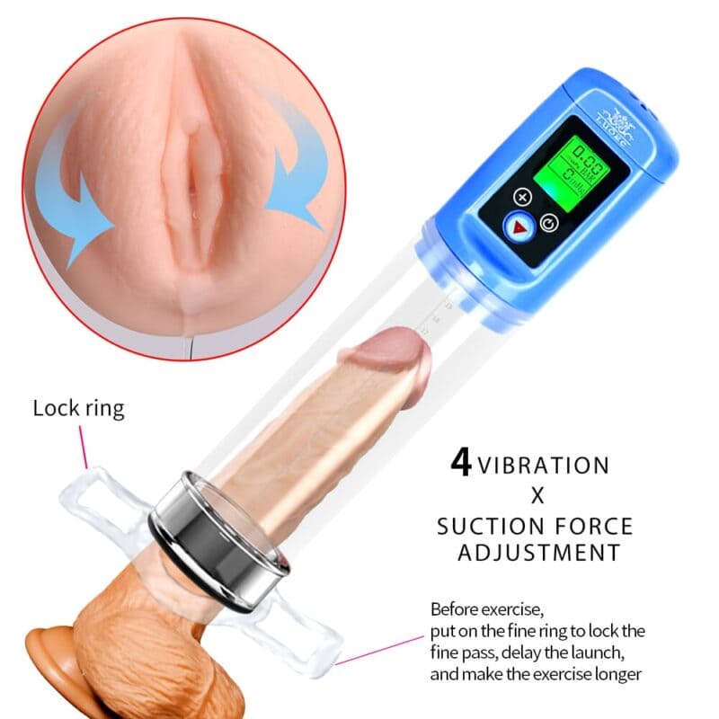 luoge lg108 intelligent automatic vacuum penis pump-13