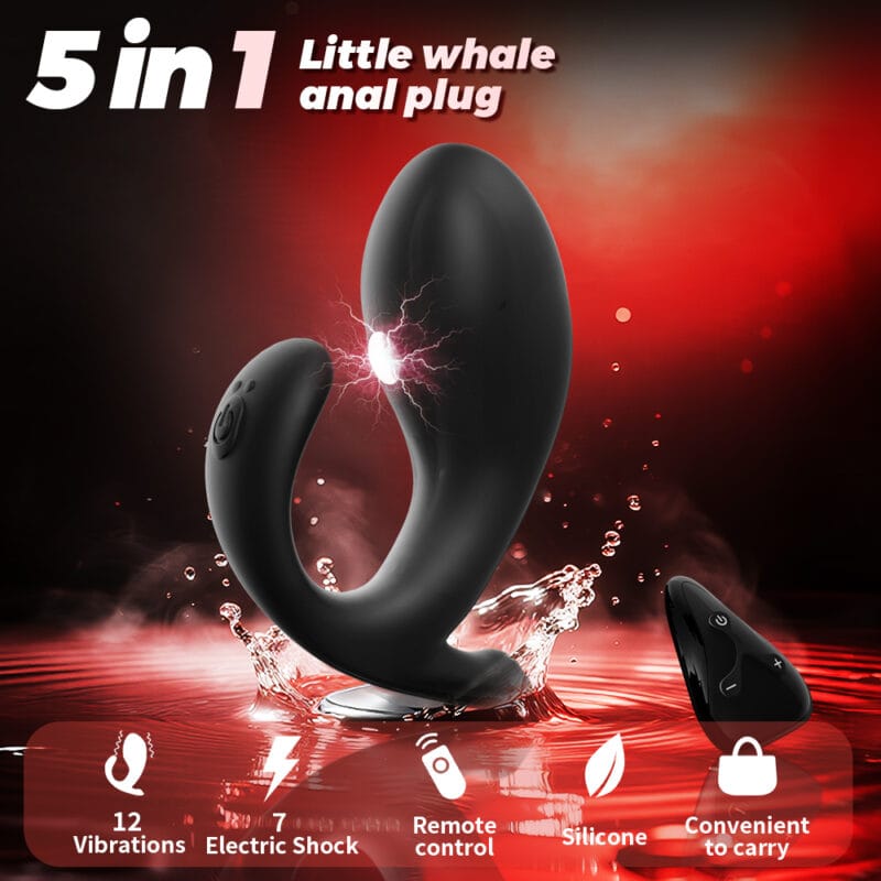 yeain yy818 little whale anal plug sex toy for men-1