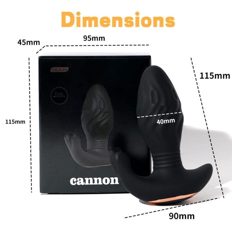 yeying yy812 small steel cannon anal plug-17