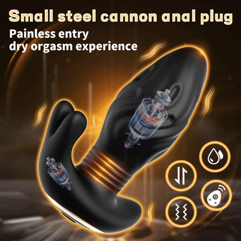 yeying yy812 small steel cannon anal plug-6