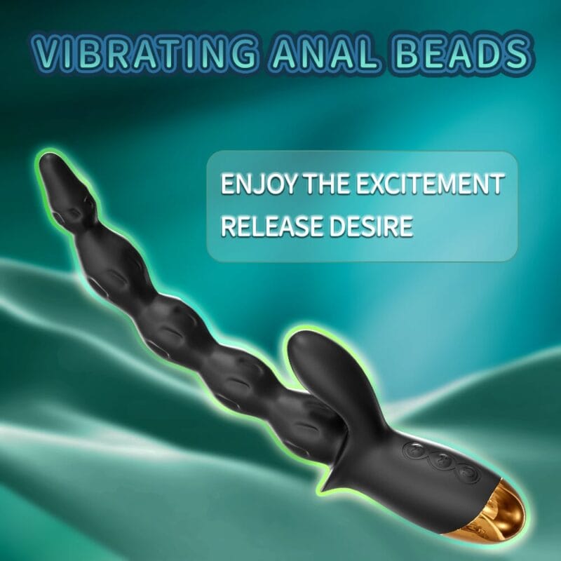 yeying yy814 vibrating anal beads stimulator-1