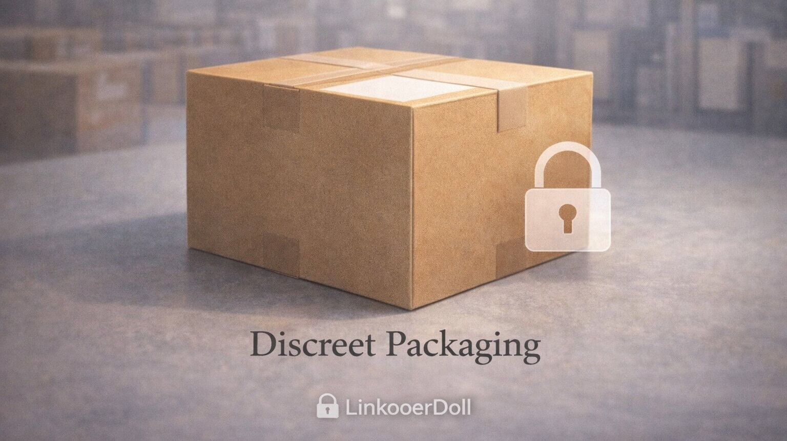 Discreet packaging used for private delivery of sex dolls