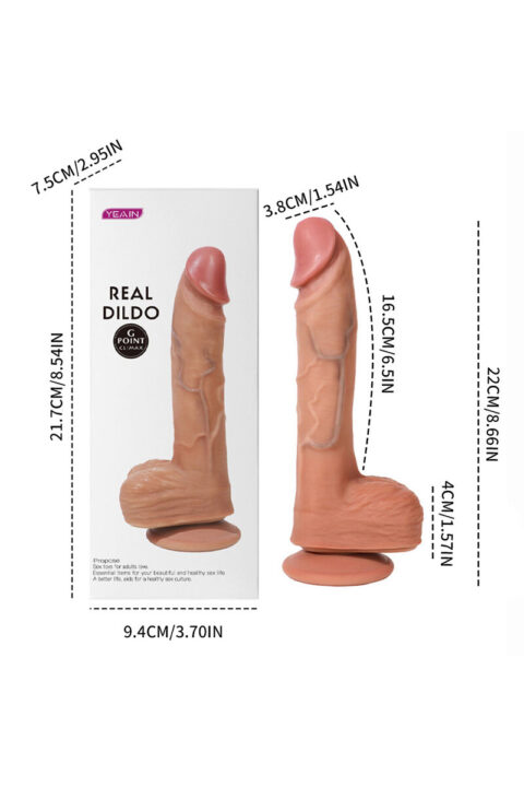 yeain yy9012 skyrocket real dildo sex toy for women-1