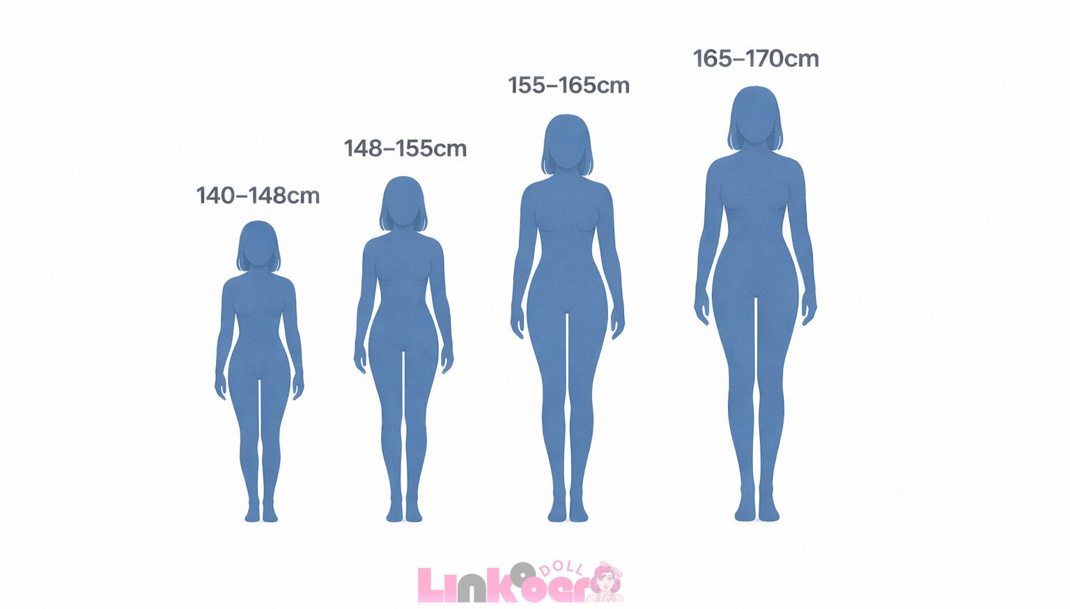 common sex doll height ranges comparison