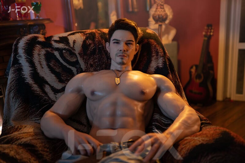 jfox doll 172cm a02 male silicone sex doll-22