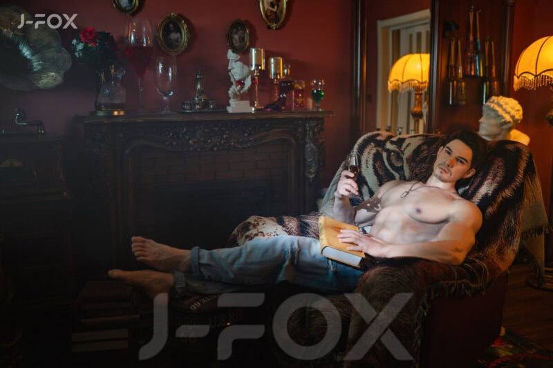 jfox doll 172cm a02 male silicone sex doll-7