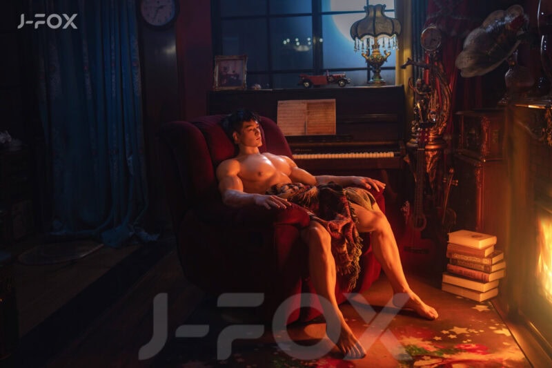 jfox doll 172cm a03 male silicone sex doll-16