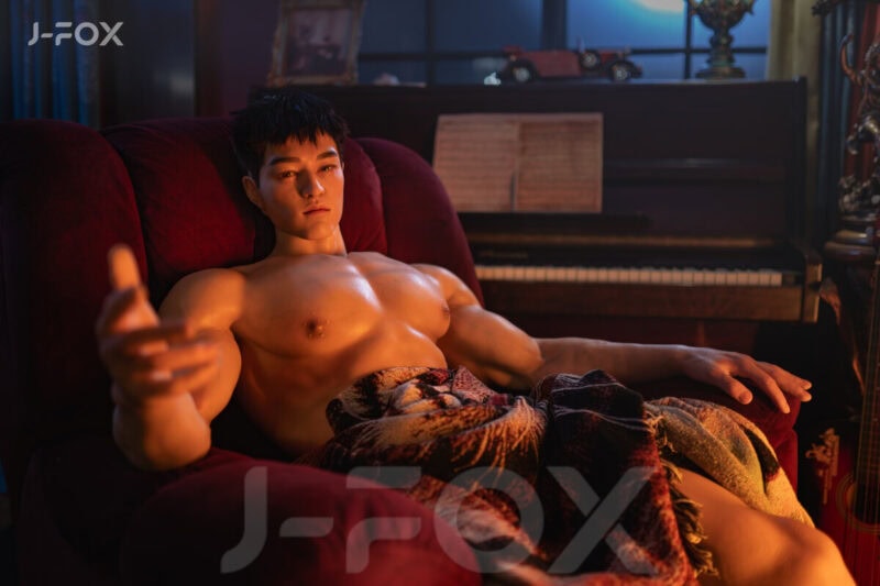 jfox doll 172cm a03 male silicone sex doll-19