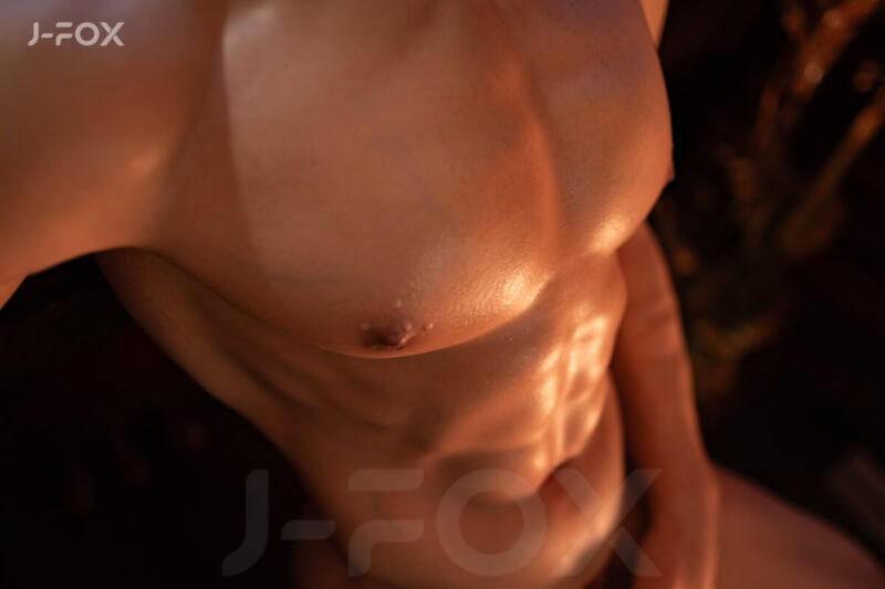 jfox doll 172cm a03 male silicone sex doll-4