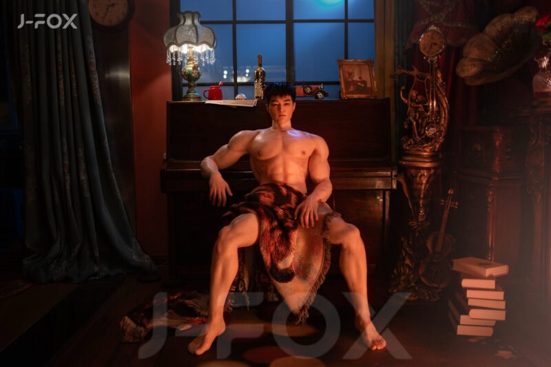 jfox doll 172cm a03 male silicone sex doll-8