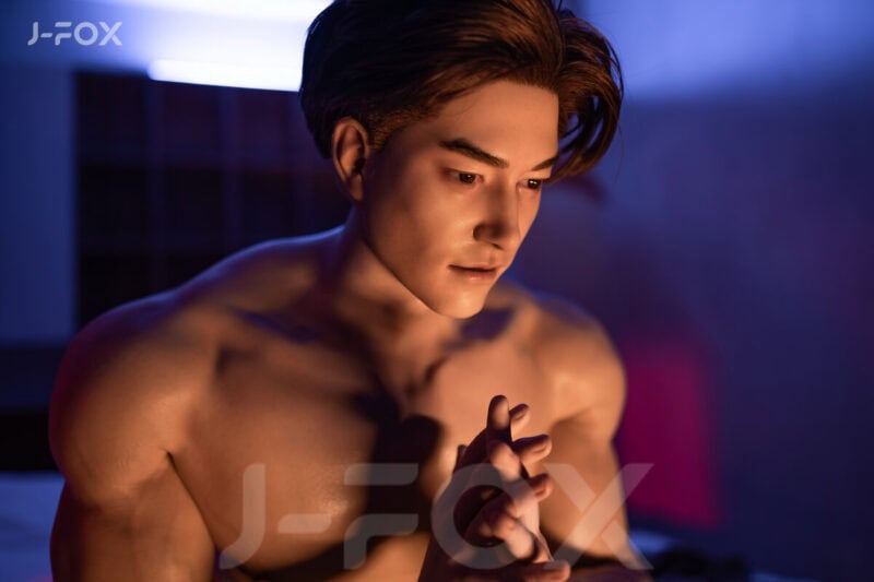 jfox doll 172cm a04 male silicone sex doll-22