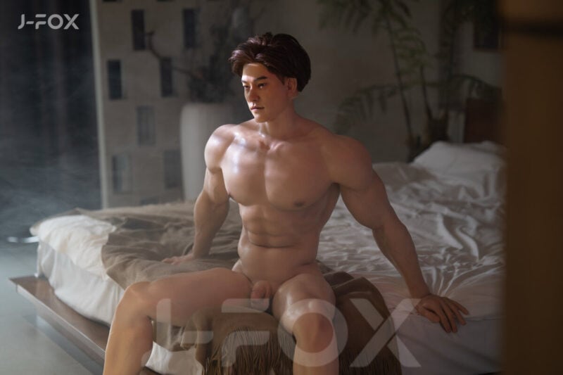 jfox doll 172cm a04 male silicone sex doll-23
