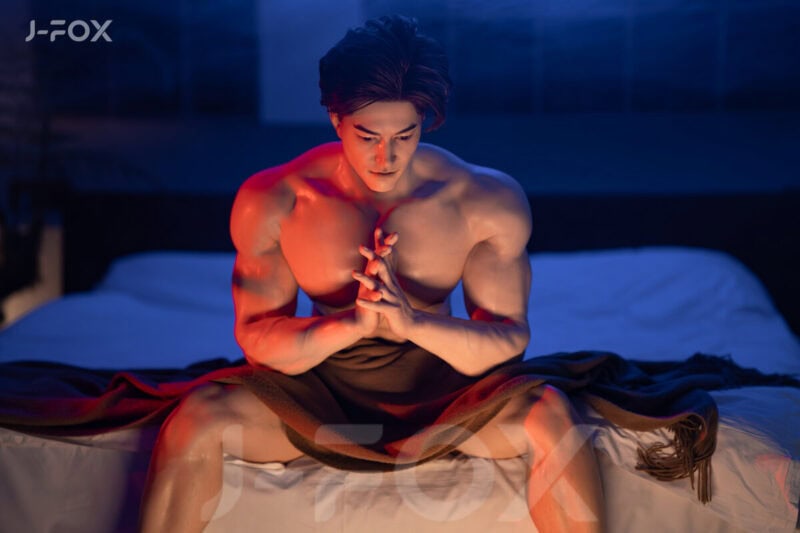 jfox doll 172cm a04 male silicone sex doll-7