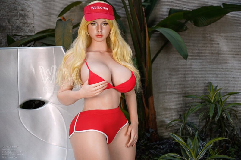 ultra light silicone sex dolls with blonde hair realistic beauty-17