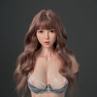 长酒红Wine-red long hair