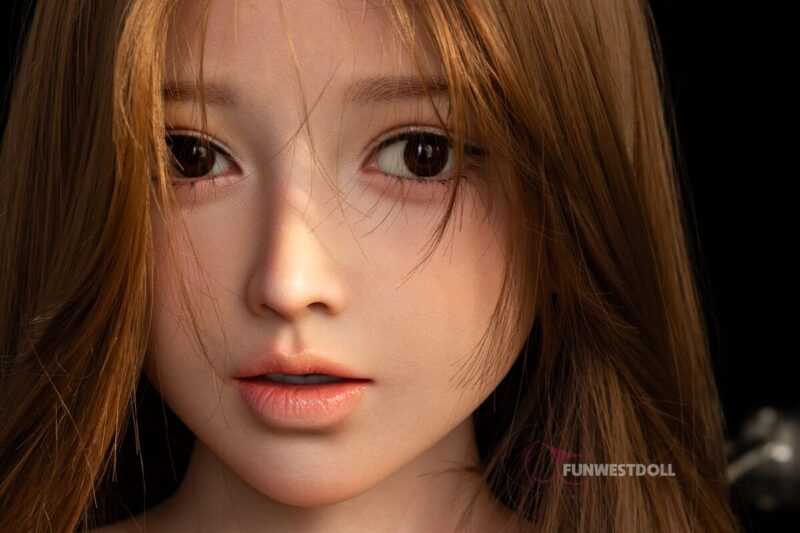 funwest 95cm movable jaw asian torso sex doll-22