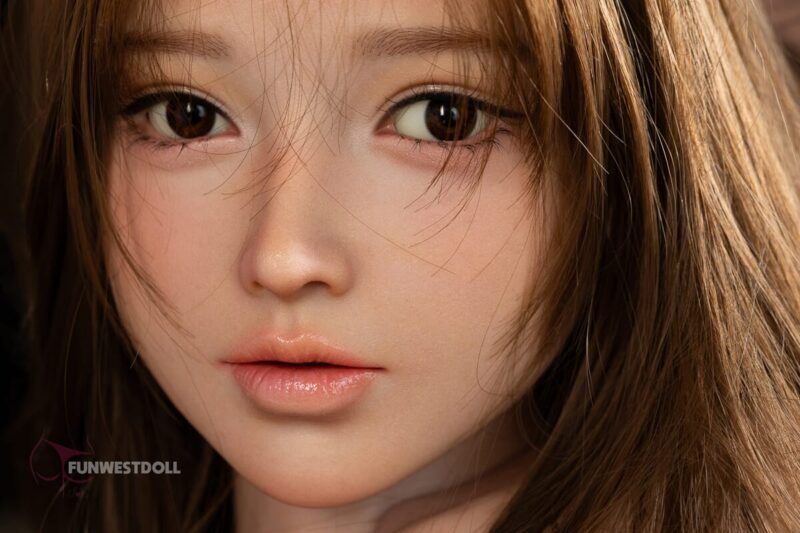 funwest 95cm movable jaw asian torso sex doll-9