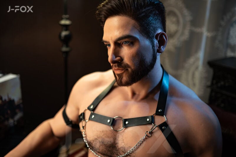 j-fox 180cm full silicone male doll-1