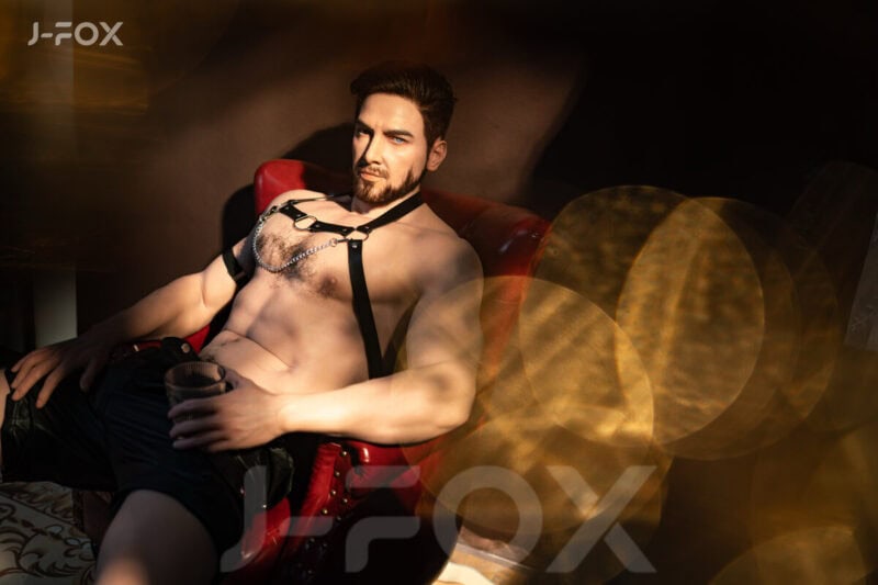 j-fox 180cm full silicone male doll-13