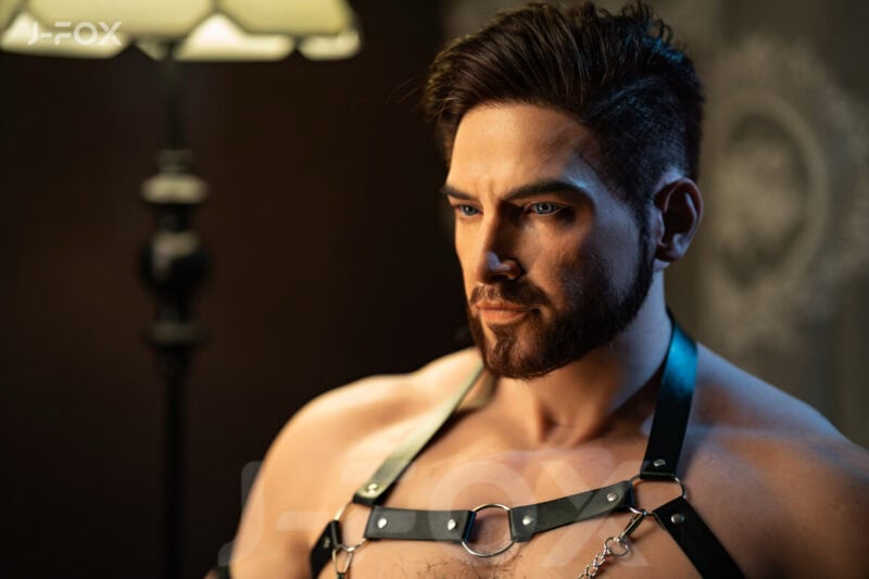 j-fox 180cm full silicone male doll-9