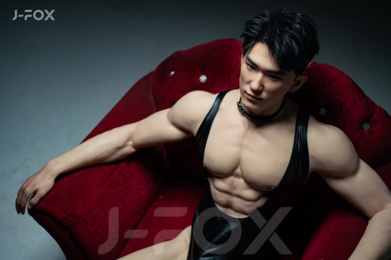 j-fox 184cm silicone male sex doll-5