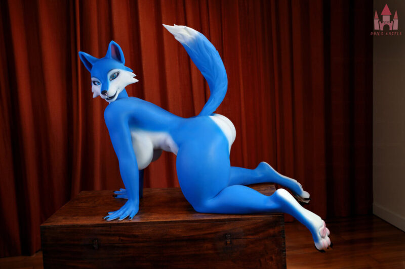 dolls castle 140cm wolf silicone sex doll-15