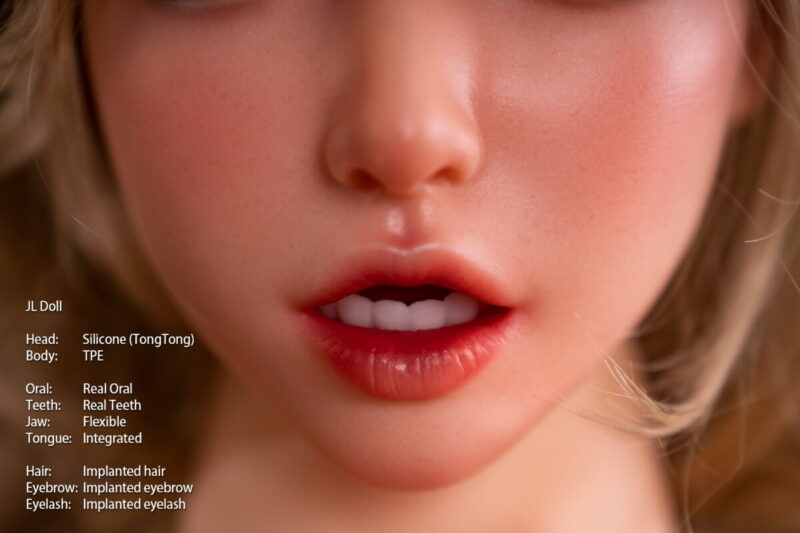 jarliet 140cm blonde silicone head sex doll-27