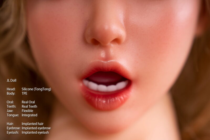 jarliet 140cm blonde silicone head sex doll-28