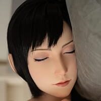 tifa lady45 closed eyes