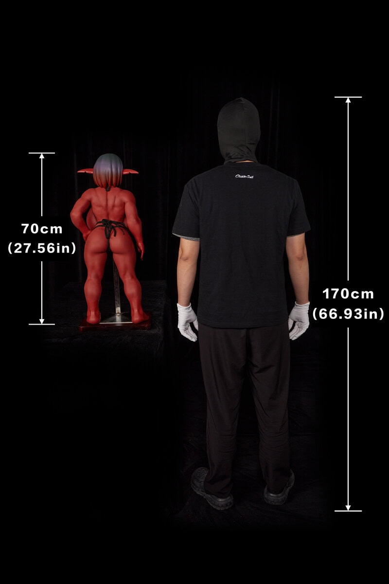 climax 70cm fantasy halloween silicone sex doll-26