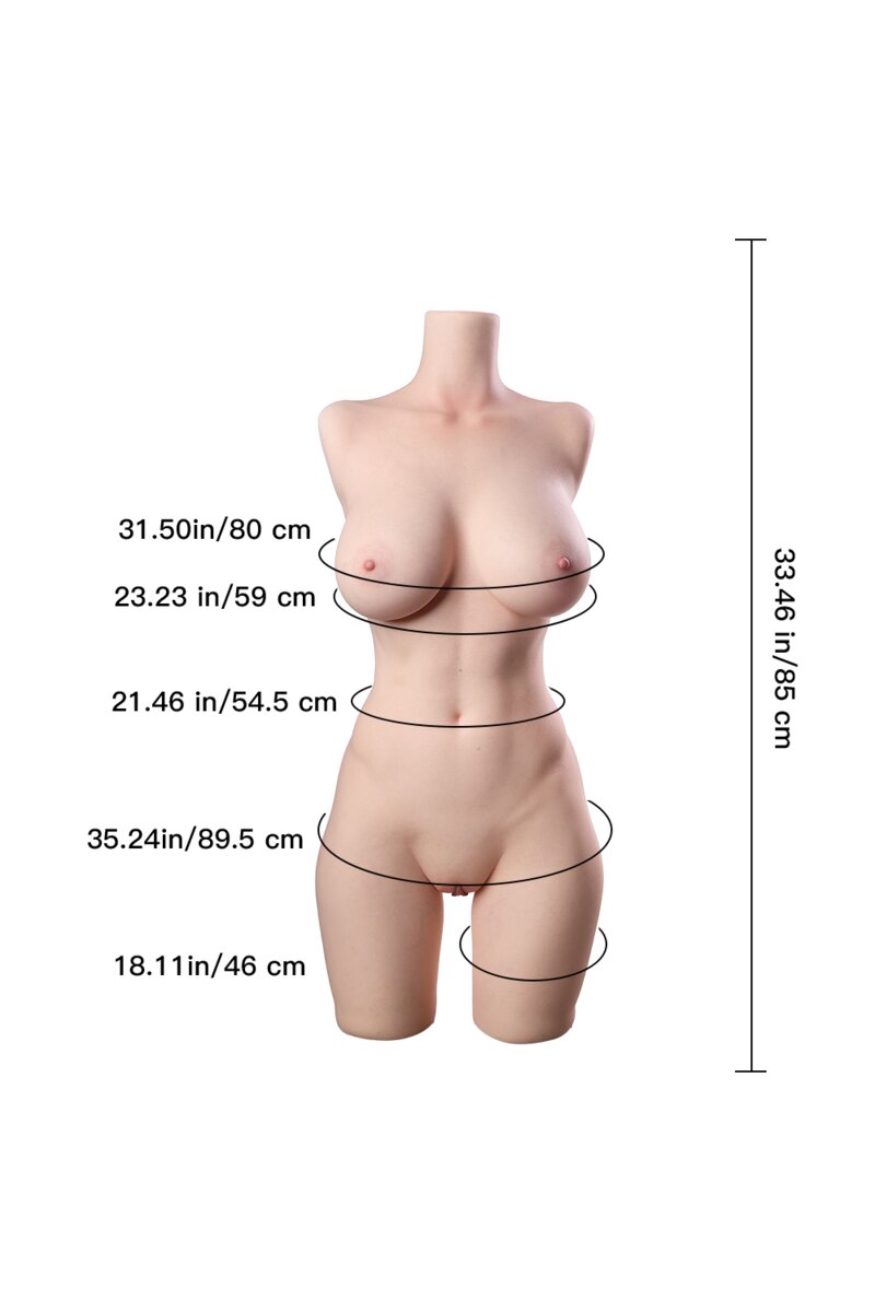 erovenus doll 24kg chloe wildd torso sex doll-30