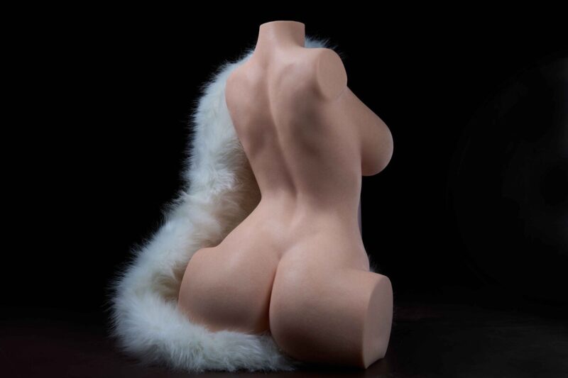 erovenus doll 33.69lbs ultra-soft silicone torso sex doll 2 holes-24