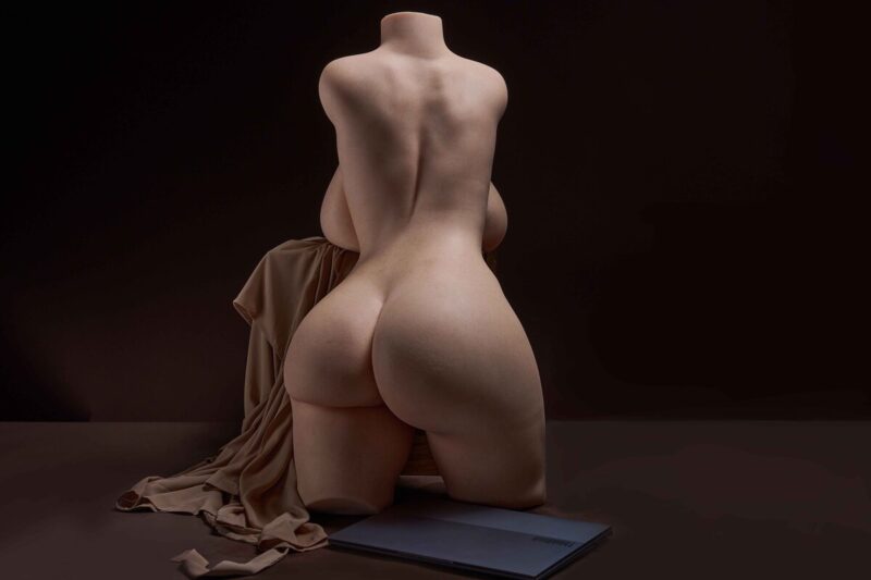 erovenus doll 72.75lbs big boobs curvy body realistic silicone torso sex doll for men 2 holes-17
