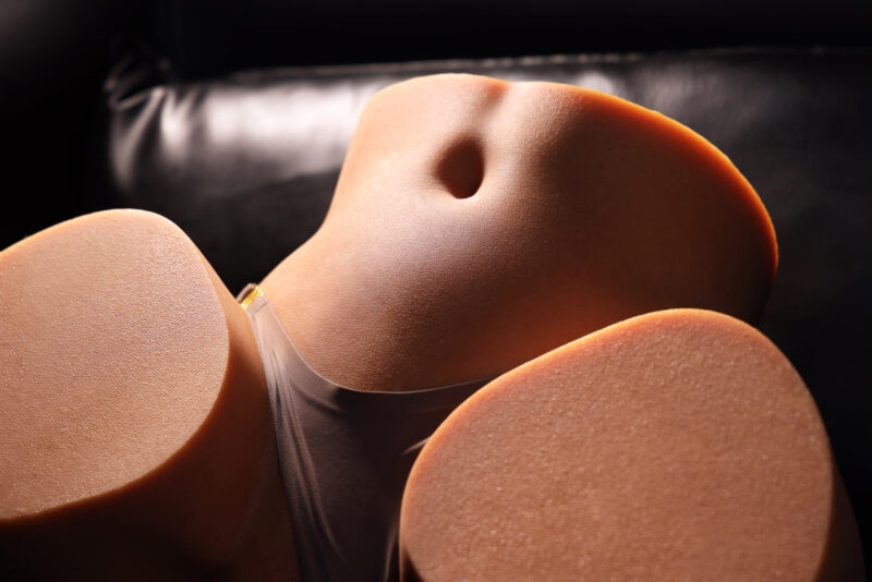 erovenus doll daisy realistic skin texture soft silicone big booty sex toy for man tan skin-13