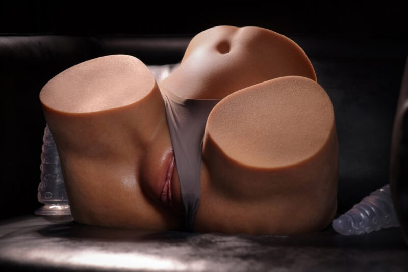 erovenus doll daisy realistic skin texture soft silicone big booty sex toy for man tan skin-15